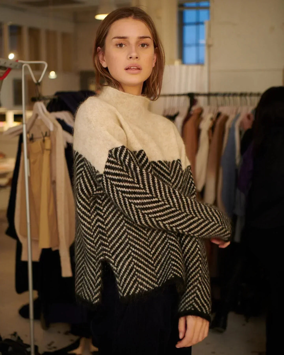 Dolcevita in maglia premium ADELIE