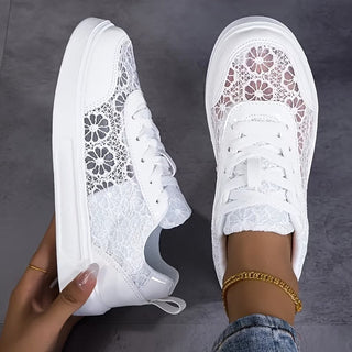 Dentelle | Sneakers in Pizzo Floreale