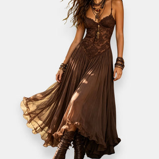 Abito Boho in Pizzo