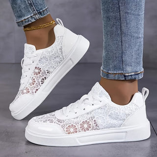 Dentelle | Sneakers in Pizzo Floreale
