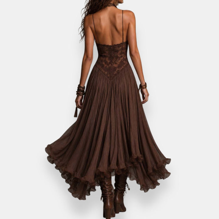 Abito Boho in Pizzo