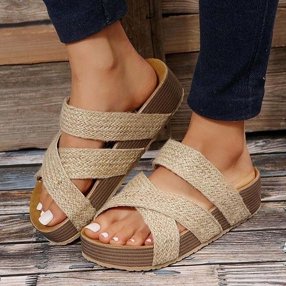 Sandali Eleganza Intrecciata Donotella