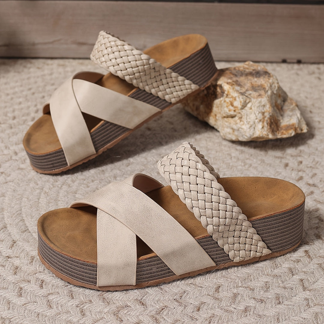 Sandali Eleganza Intrecciata Donotella