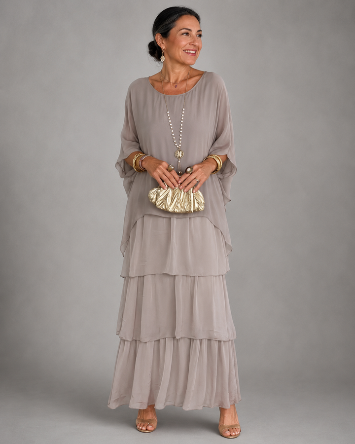 Abito Maxi Elegante e Fluido