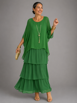 Abito Maxi Elegante e Fluido