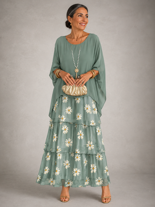Abito Maxi Elegante e Fluido