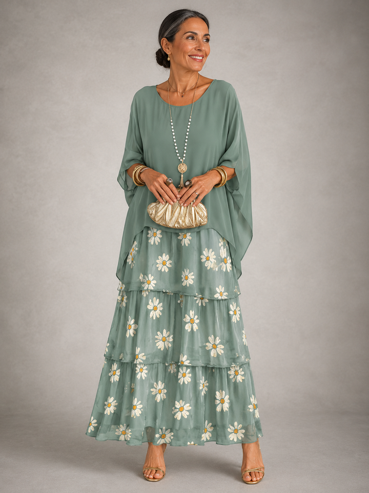 Abito Maxi Elegante e Fluido