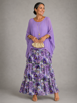 Abito Maxi Elegante e Fluido