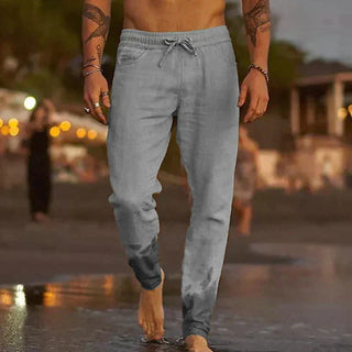 Pantaloni in lino Jaxx