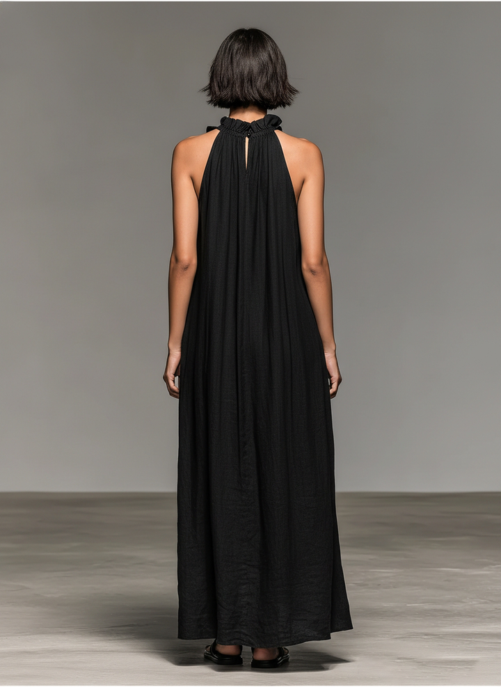 Abito Maxi con Tasche Lua