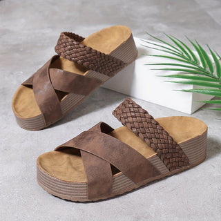Sandali Eleganza Intrecciata Donotella