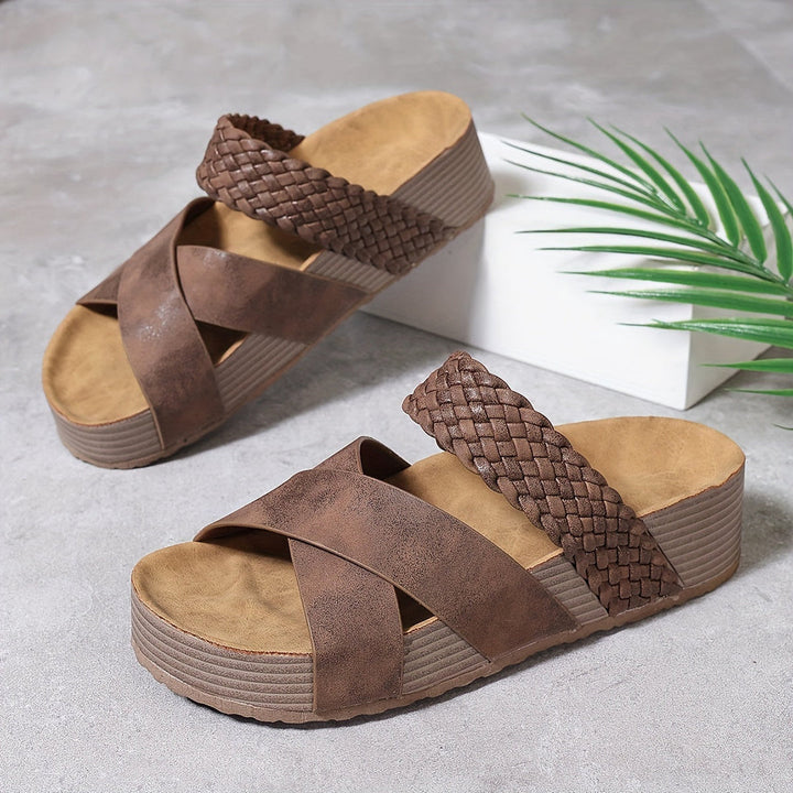 Sandali Eleganza Intrecciata Donotella