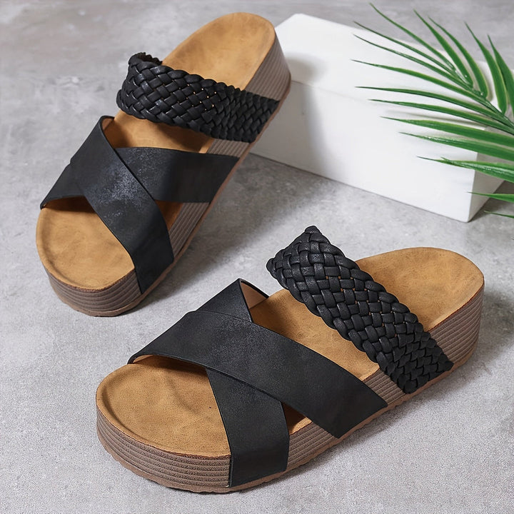 Sandali Eleganza Intrecciata Donotella