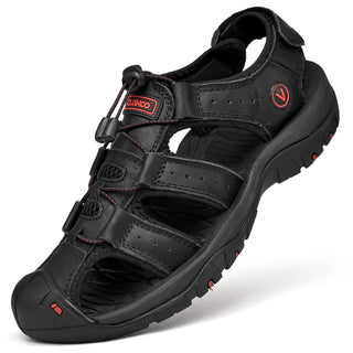Thomas | Sandalo Outdoor Rinforzato in Pelle