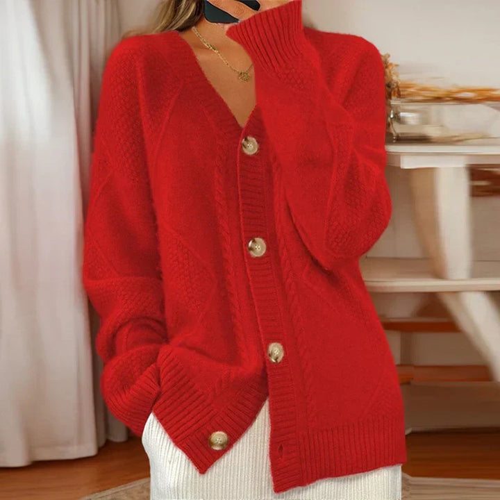 Eloise - Cardigan in maglia di lusso