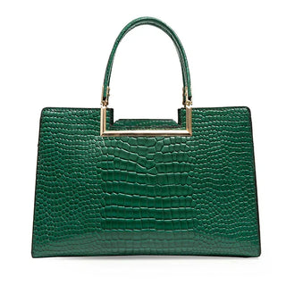 Set di Borsa e Portafoglio in Pelle