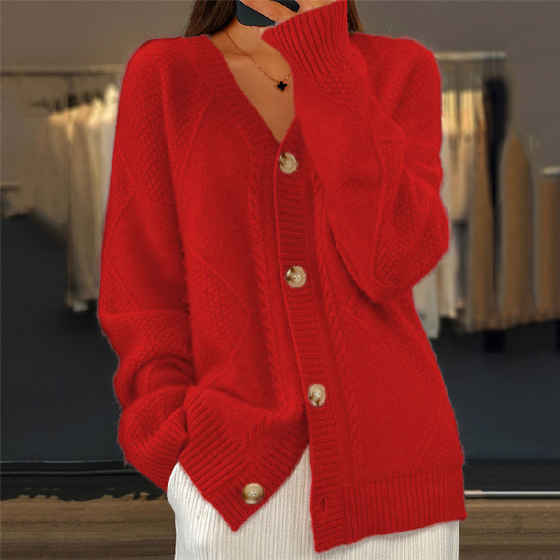 Cardigan lavorato a maglia Hensley