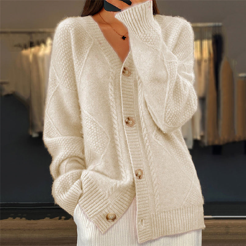 Cardigan lavorato a maglia Hensley