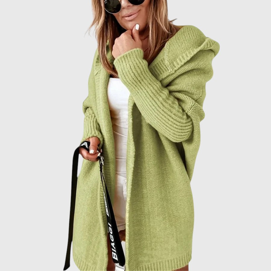 Emily - Comodo cardigan di media lunghezza