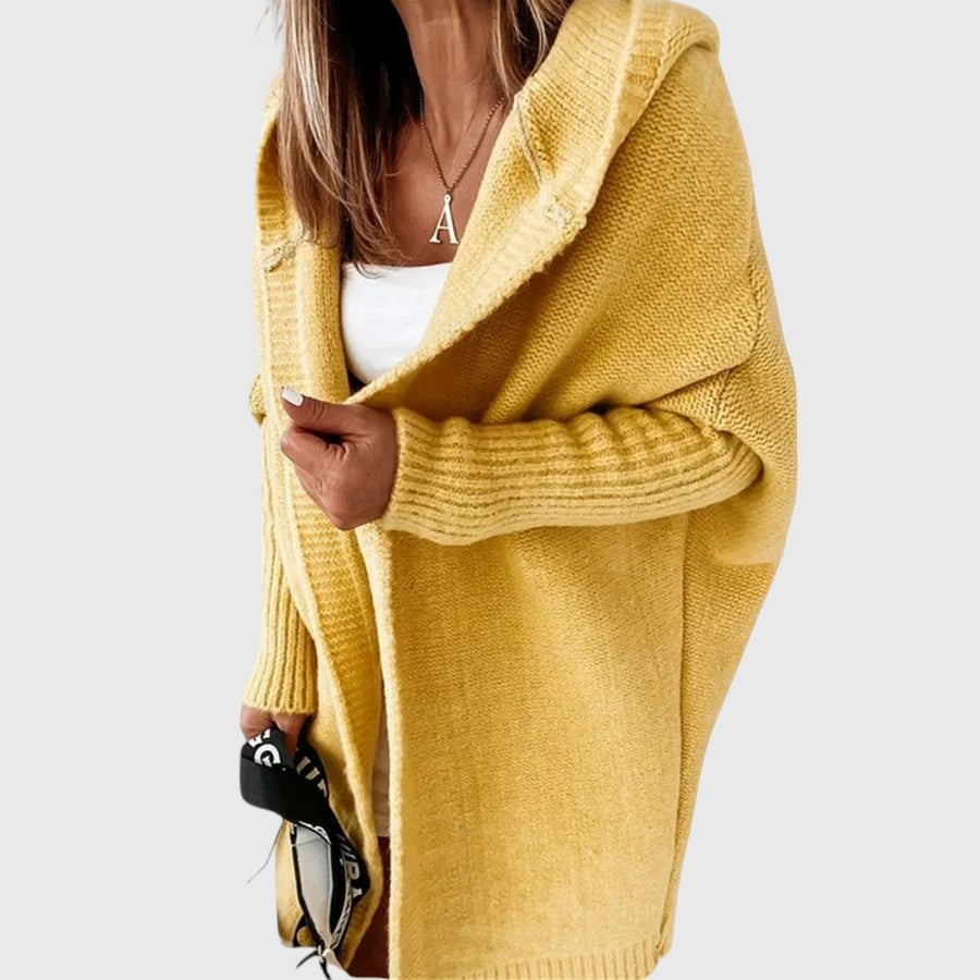Emily - Comodo cardigan di media lunghezza
