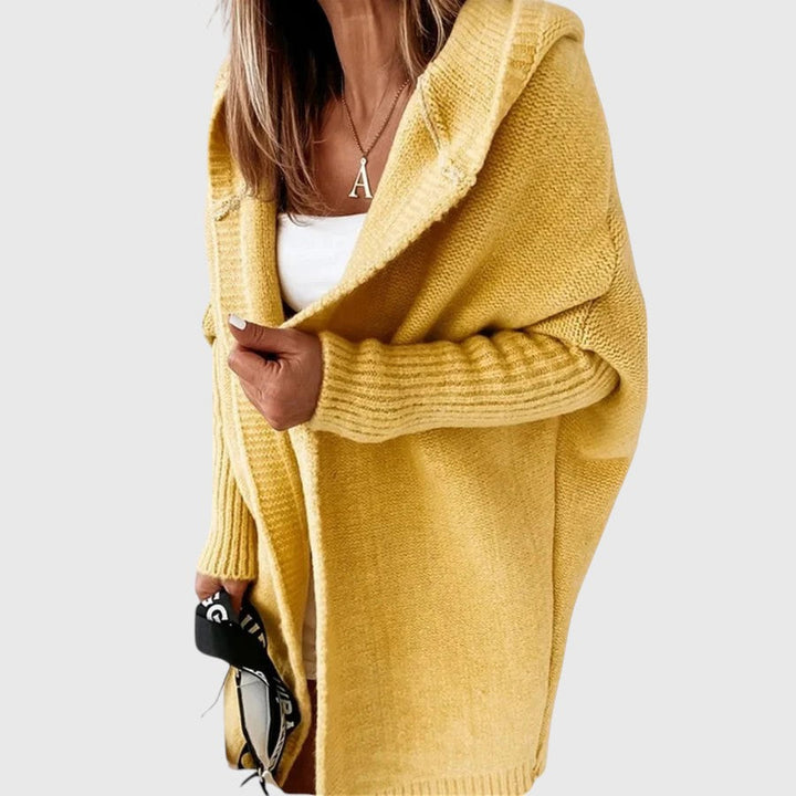 Emily - Comodo cardigan di media lunghezza