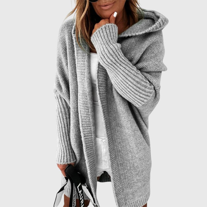 Emily - Comodo cardigan di media lunghezza