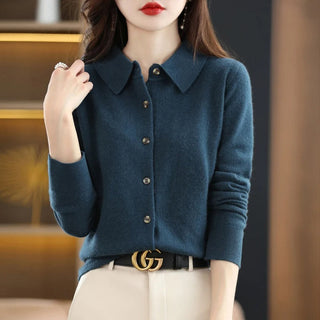 Cardigan Odelia in cashmere con bottoni
