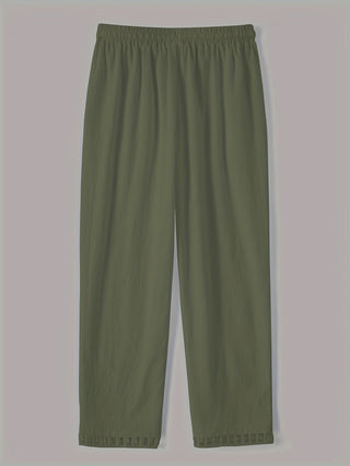 Wren – Pantaloni Cropped Relax con Dettagli a Contrasto