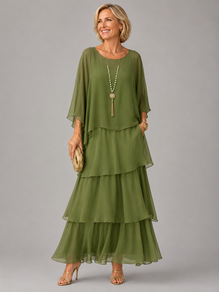 Abito Maxi Elegante e Fluido