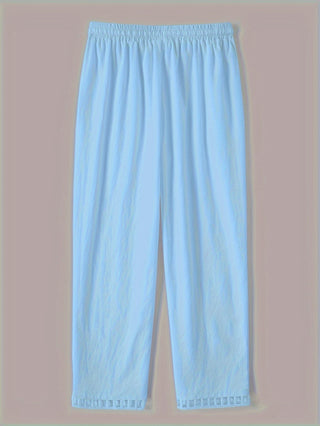 Wren – Pantaloni Cropped Relax con Dettagli a Contrasto