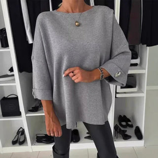 Top con maniche a bottoni Millie Elegant